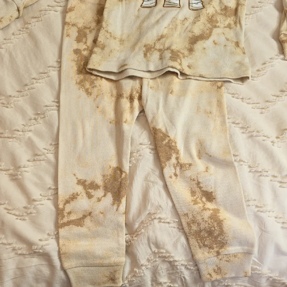 babyGap Boy 18-24M Star Wars Mummy R2-D2 Pajama Set Tan Camo Halloween PJ Cotton